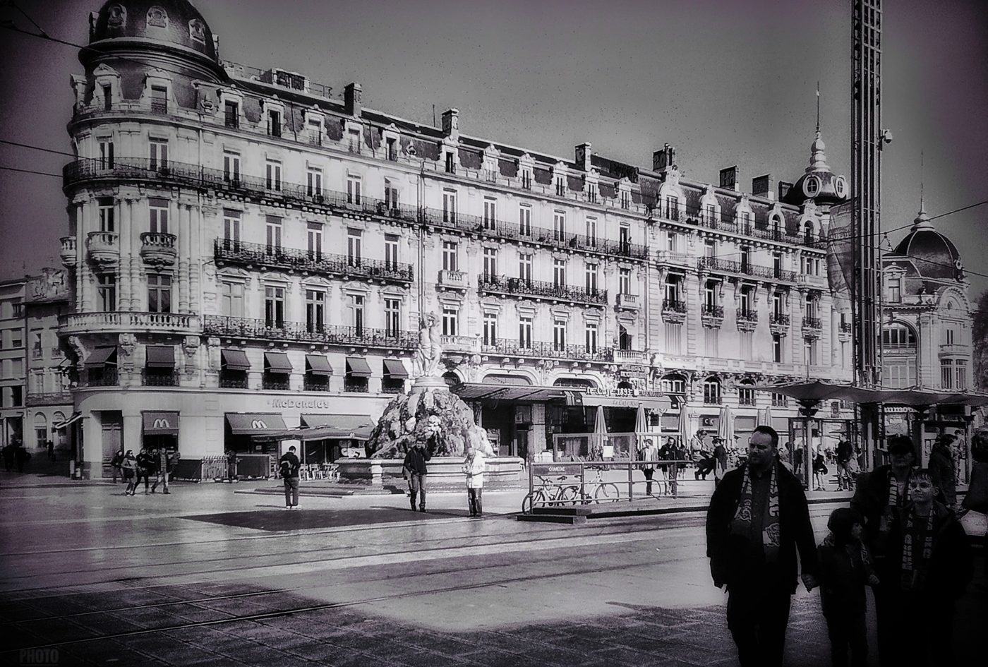 Montpellier - La place de la Comédie